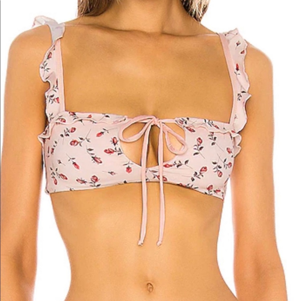 Frankies pink floral top